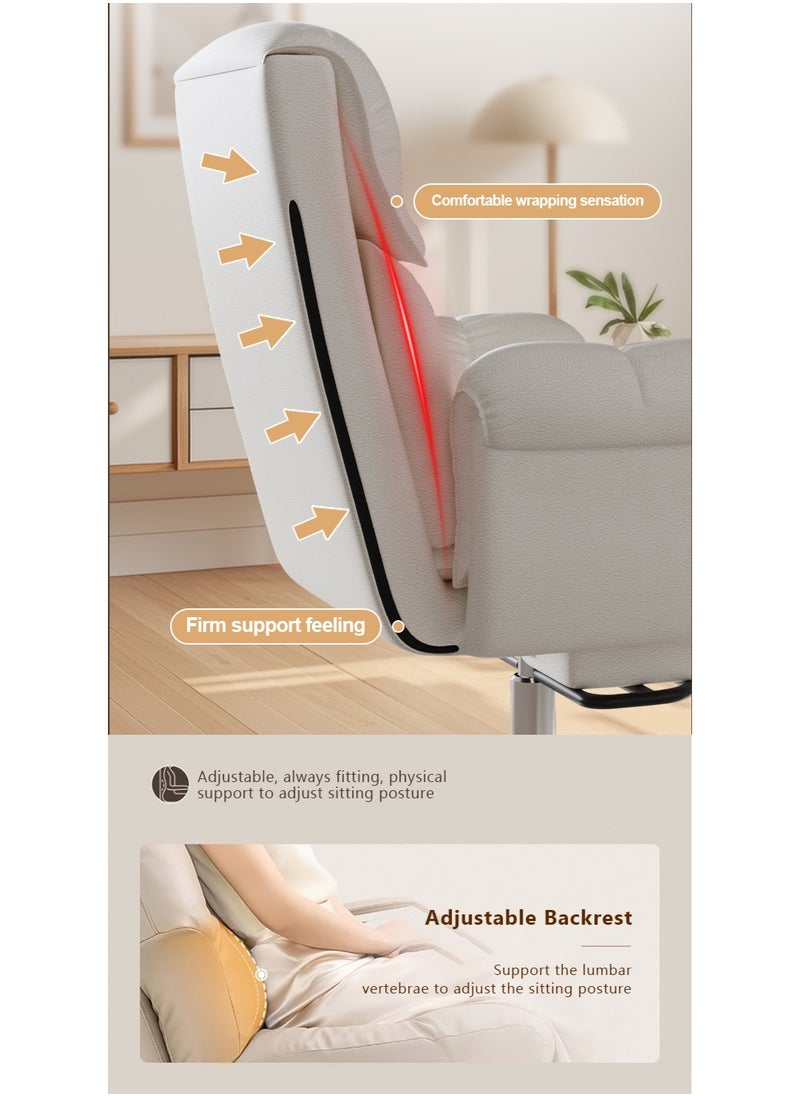 Generic - Computer Chair Ergonomic Office Chair, Desk Chair with Lumbar Support, High Back Adjustable Executive Office Chair with Swivel Rolling, Task Chairs with Arms - Image 1