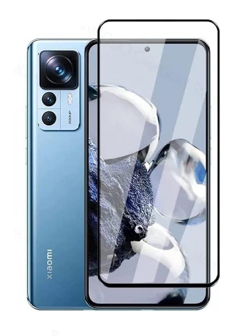 Super Tempered Glass Screen Protector 5D Designed For Xiaomi 12T Pro Full Glue Edge to Edge Full Screen Coverage And Bubble Free - Image 1