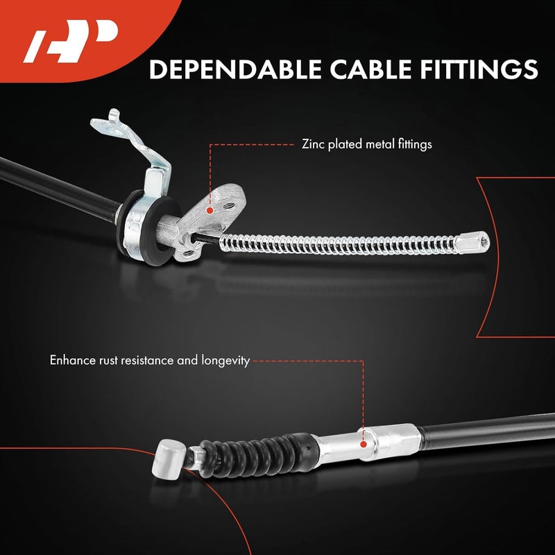 A-Premium Parking Brake Cable for Toyota Rav4 2004-2005 - Image 4