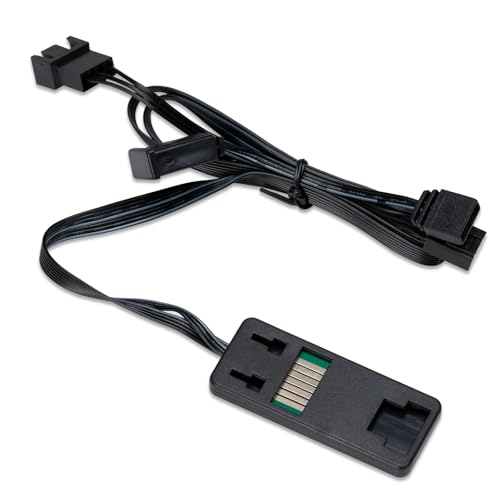 Thermalright TL-M12Q Modular Fan Connectors, Cable Adapters (Black) - Image 1