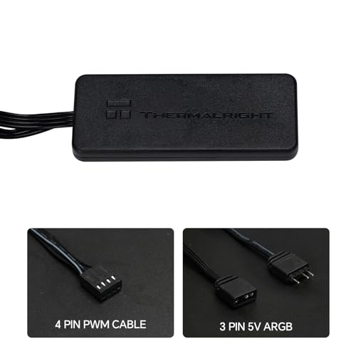 Thermalright TL-M12Q Modular Fan Connectors, Cable Adapters (Black) - Image 4