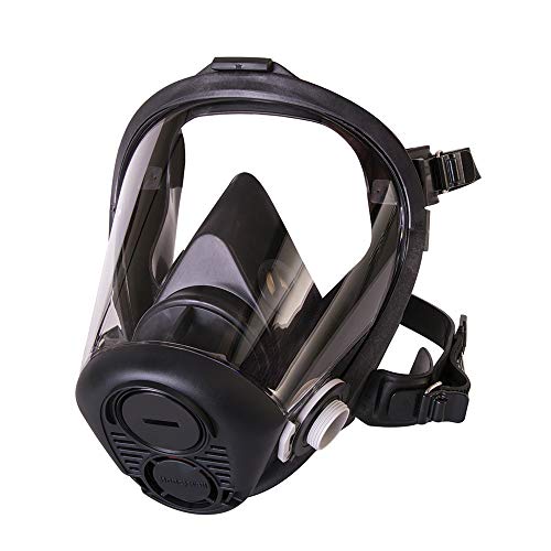 North RU6500 Series Full Face Respirator with 5-Point Head Strap, Large (RU65001L) - Image 1