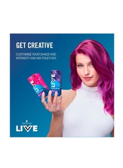 Schwarzkopf Live Schwarzkopf Colour Drops Vegan Semi Permanent Lasts 2 to 12 Washes Ice Silver 30 ml  - Image 5