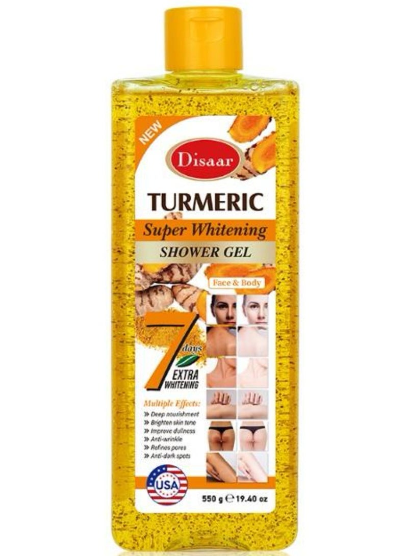 ديسار جل الاستحمام بالكركم لتبييض البشرة 550 جرام