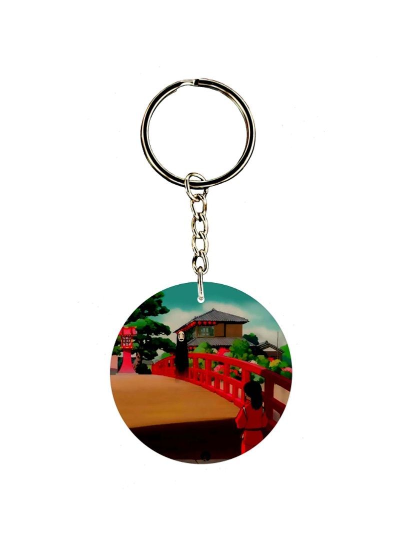 RKN Cartoon Printed Dual Sided Keychain