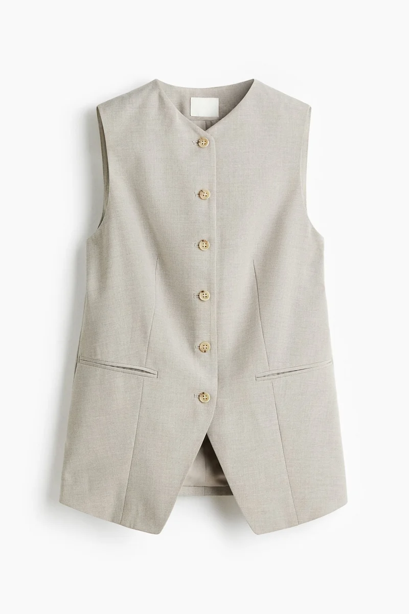 اتش اند ام صدرية بدلة طويلة