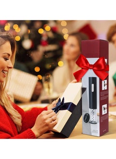 Generic Electric Bottle Corkscrew Opener Gift Set Automatic Bottle Opener with Foil Cutter  - Image 2