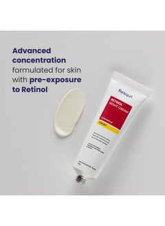 RE' EQUIL Re'Equil 0.5% Retinol Night Cream Makes Skin Youthful & Smooth Prevents Fine Lines & Wrinkles Unisex All Skin Types 30G  - Image 3