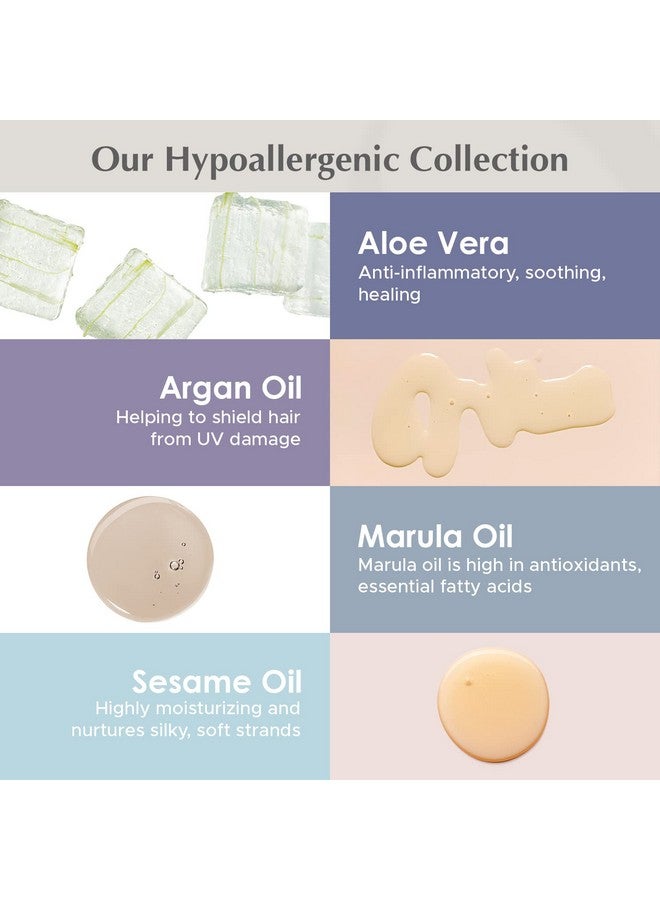 Theorie Pure Collection Travel Set Hypoallergenicshampoo Conditioner Body Wash & Face And Body Scrub Fragrancefree. No Sulfate Paraben Phthalateor Synthetic Dyes Clean Beauty For Hair & Body - Image 4