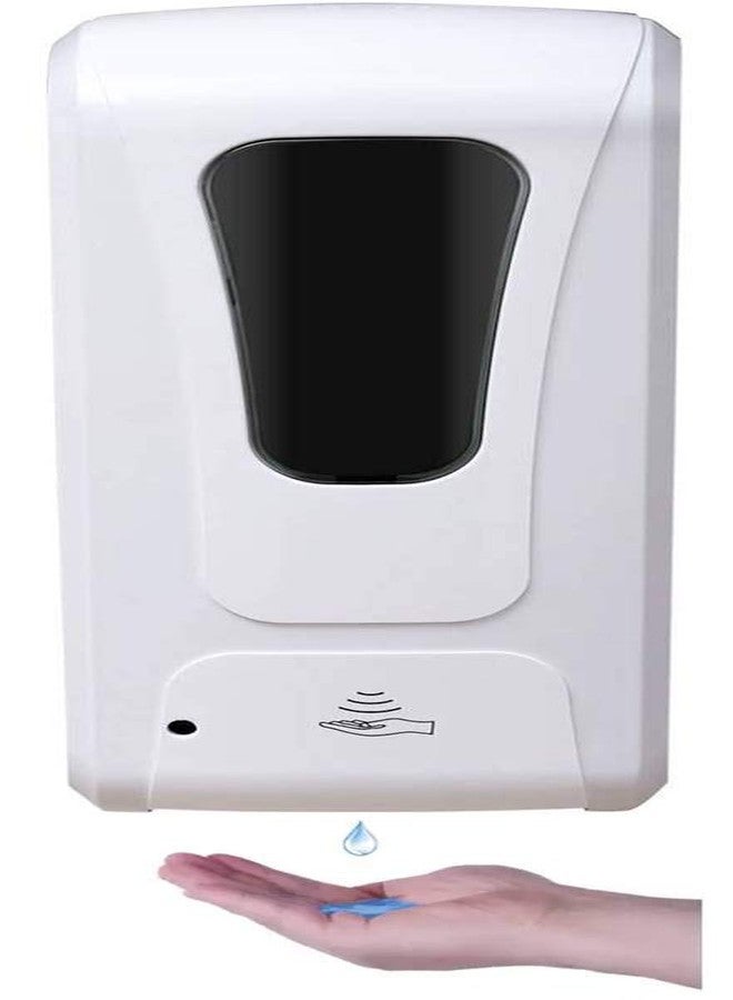 MDN ABS Wall Mount Automatic Soap Dispenser for Bathroom Office School Hospital Restaurants Hand Soap Dispenser Refillable Liquid Gel Pump Dispensers (White, 1000 ML) - Image 1