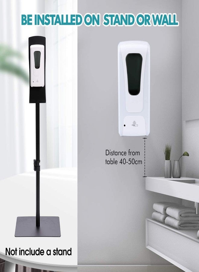 MDN ABS Wall Mount Automatic Soap Dispenser for Bathroom Office School Hospital Restaurants Hand Soap Dispenser Refillable Liquid Gel Pump Dispensers (White, 1000 ML) - Image 4