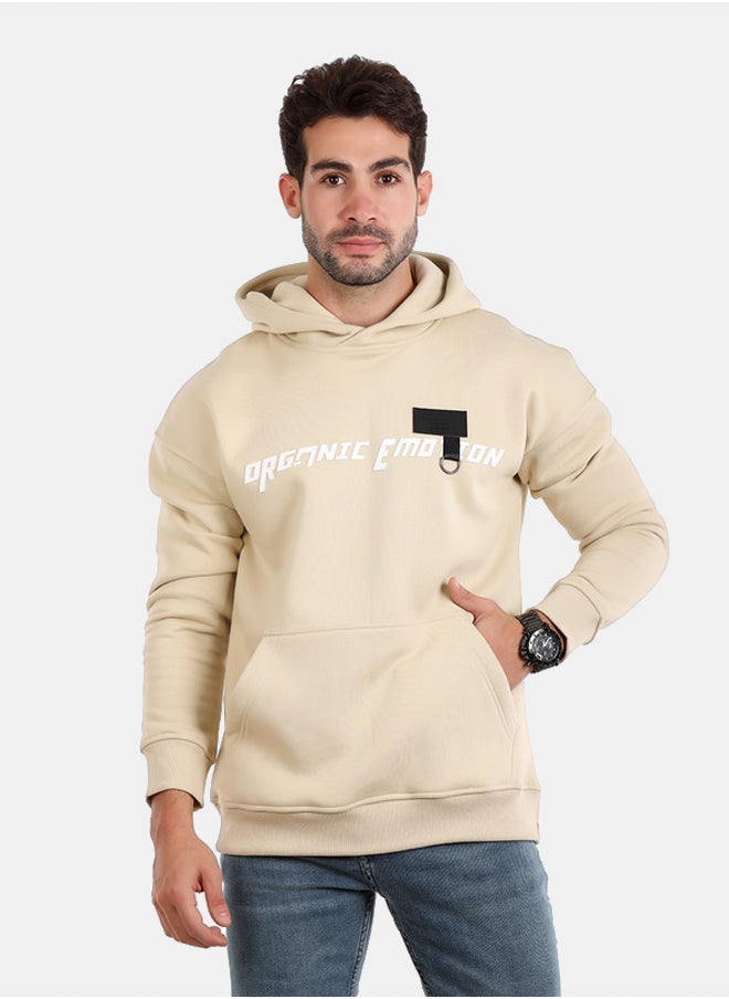 WHITE RABBIT - Slip On Printed Hoodie - Image 1