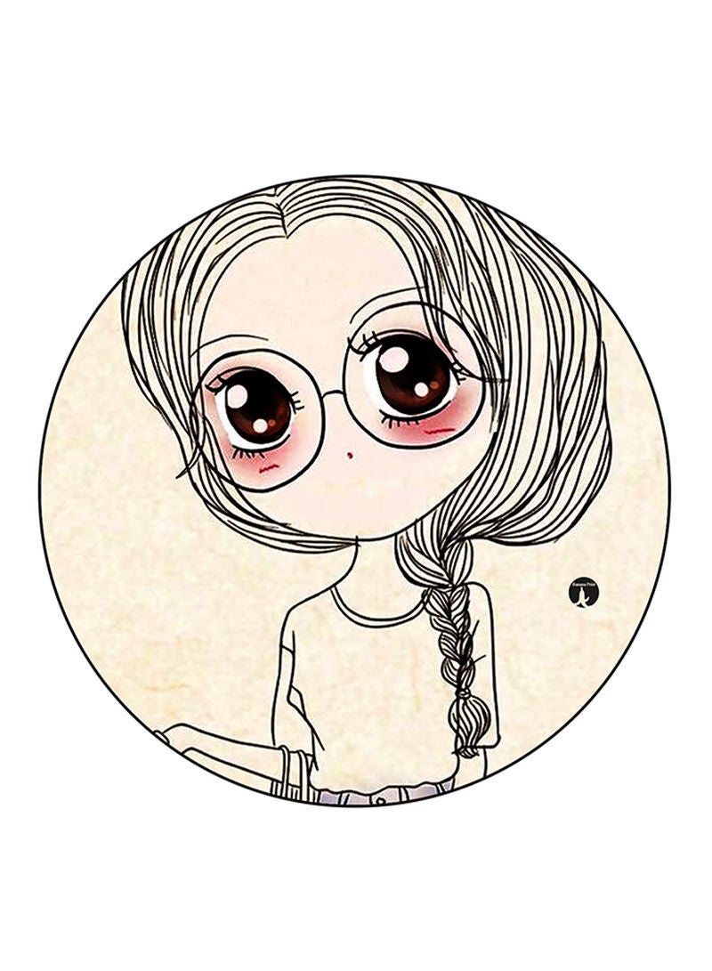 RKN Girl Printed Large Pin Multicolour - Image 2