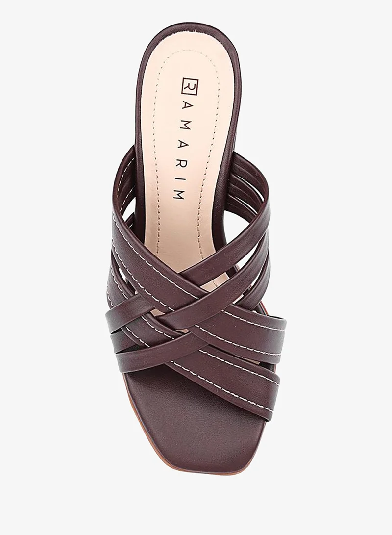 أيقون Women's Versatile Heeled Slip-On