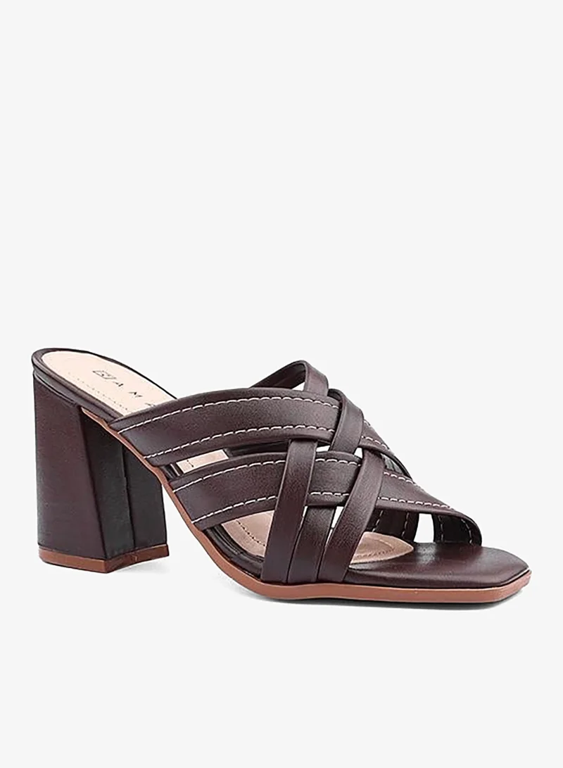 أيقون Women's Versatile Heeled Slip-On