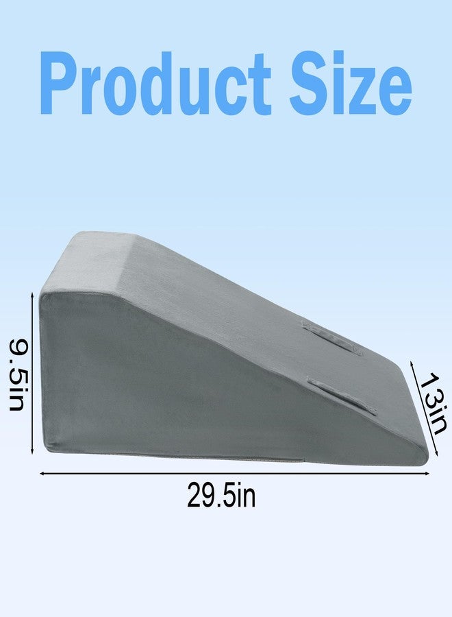 ROYALAY Leg Elevation Pillows for After Surgery, Knee Surgery Recovery Equipment with Handle, Leg Lifter Blood Circulation, Knee Replacement Recovery Aids for Hip Foot Ankle, Single - Image 2
