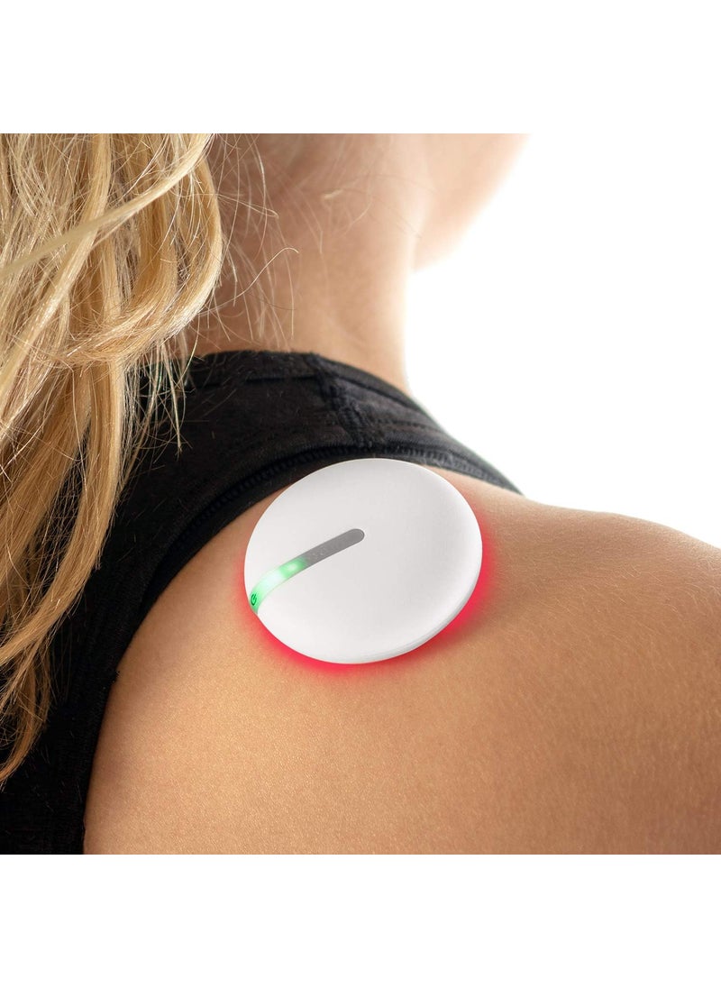 iaso [IASO] Red Light Therapy Device and Massager- FDA-Registered, Cold Laser (Non-LED) Pain Relief for Back, Foot, Neck, Shoulders, Wrists, Knees. Wearable & Rechargeable. All Inclusive Package (Single) 