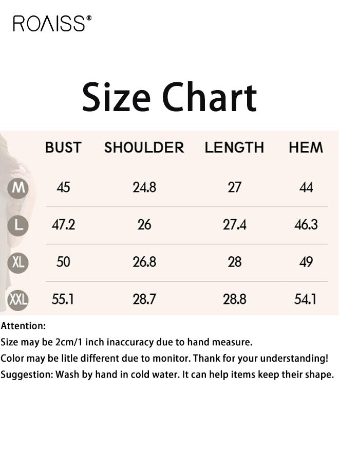 roaiss Women's Short Sleeve Chiffon Blouses Office Work Dress Shirts Business Casual Vacation Tops Commuter Shirt with Lapel Collar for Women Black - Image 5