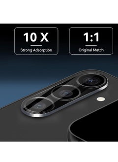 Glass 3-Packs Samsung Galaxy S24 Camera Lens Protector, Tempered Glass Camera Protector for Samsung S24, Ultra HD, 9H Hardness, Anti-Scratch, Easy Installation - Black  - Image 3