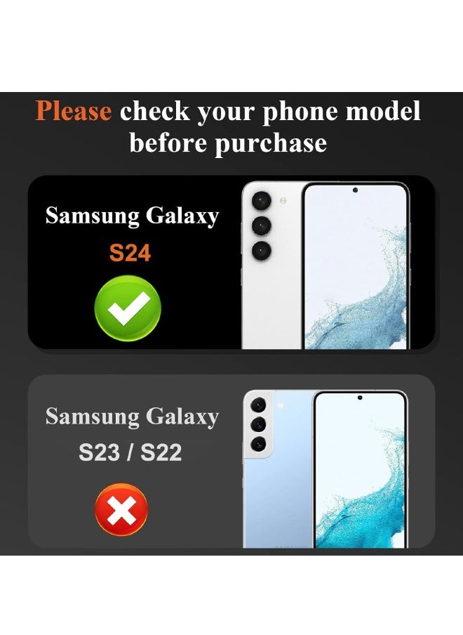 Glass 3-Packs Samsung Galaxy S24 Camera Lens Protector, Tempered Glass Camera Protector for Samsung S24, Ultra HD, 9H Hardness, Anti-Scratch, Easy Installation - Black  - Image 2