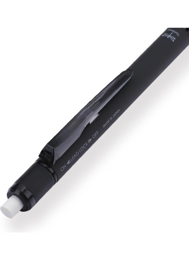 Tombow - Mono Graph Grayscale Color 0.5mm Mechanical Pencil - Bl - Image 1