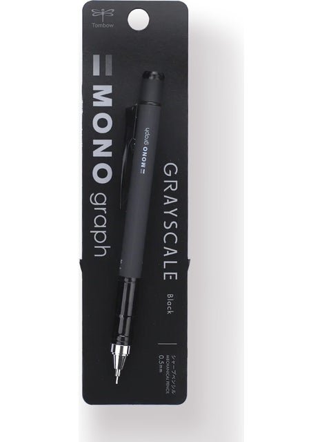 Tombow Mono Graph Grayscale Color 0.5mm Mechanical Pencil - Bl  - Image 5