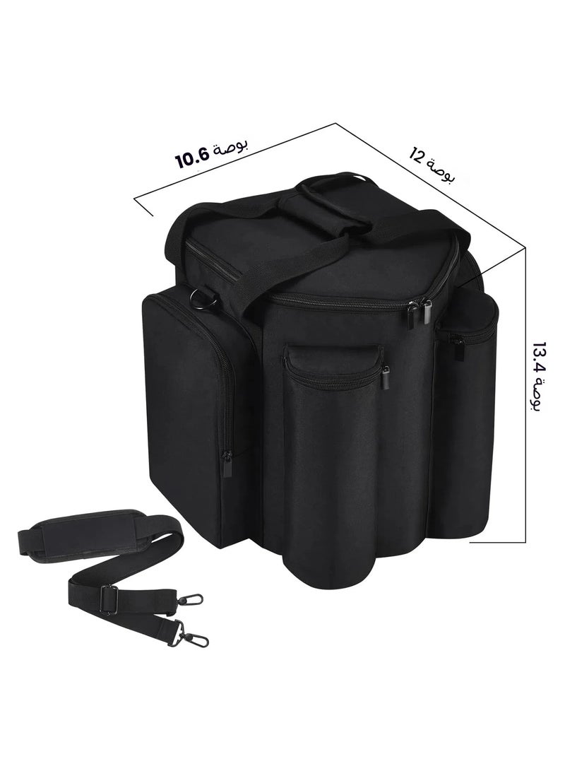 Travel case for Bose S1 Pro, soft carrying case compatible with BOSE S1 Pro portable Bluetooth speaker, speaker case with shoulder strap - Image 5