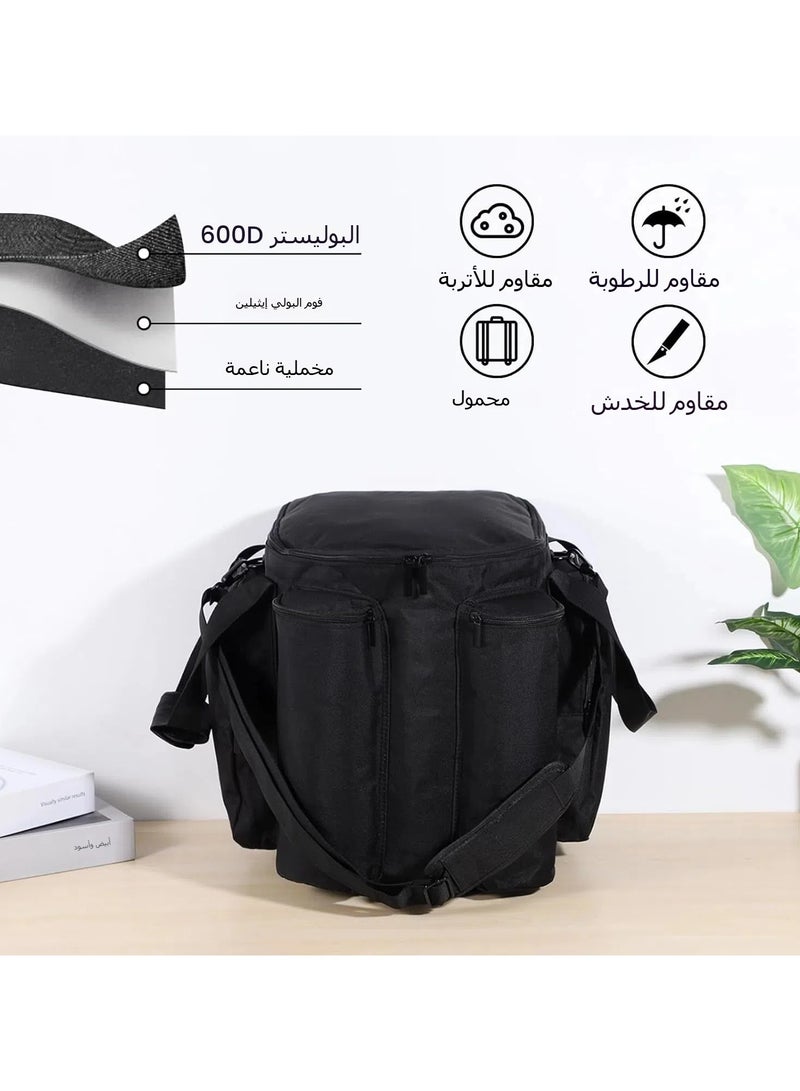 Travel case for Bose S1 Pro, soft carrying case compatible with BOSE S1 Pro portable Bluetooth speaker, speaker case with shoulder strap - Image 2