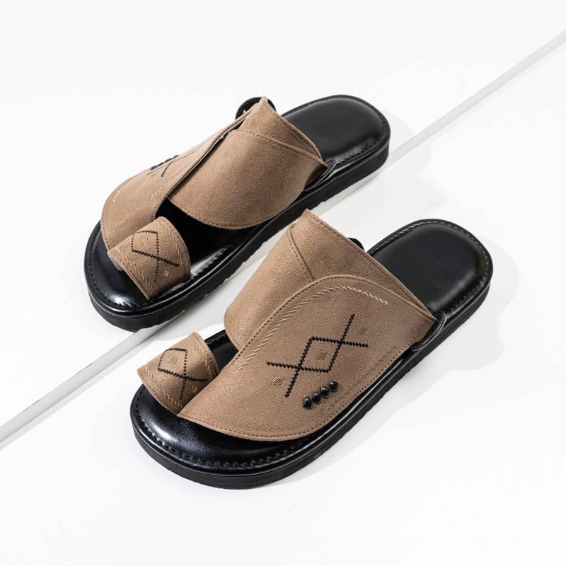 Arabic Sharqi Sandals | Brown | Sandals Traditional footwear