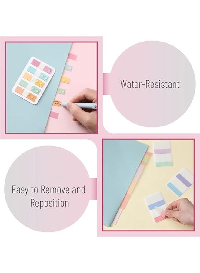 Sticky Index Tabs, 500 Pcs, 21 Sets, Colorful Sticky Tabs for Notebooks,  Markers,  Tabs for Binders,  Tabs Sticky Tabs for Books, Notebook Tabs, Book Sticky Tabs for Notebooks - Image 5