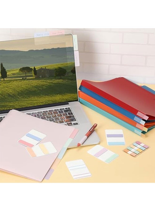 Sticky Index Tabs, 500 Pcs, 21 Sets, Colorful Sticky Tabs for Notebooks,  Markers,  Tabs for Binders,  Tabs Sticky Tabs for Books, Notebook Tabs, Book Sticky Tabs for Notebooks - Image 2