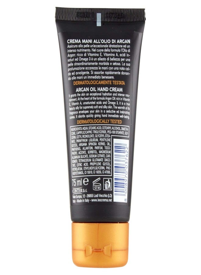 Leocrema Hand Cream with 100% Organic Argan Oil - Strong anti-aging effect - slowing skin aging! Provides 24-hour deep hydration! 75ml by Leocrema Argan - Image 3