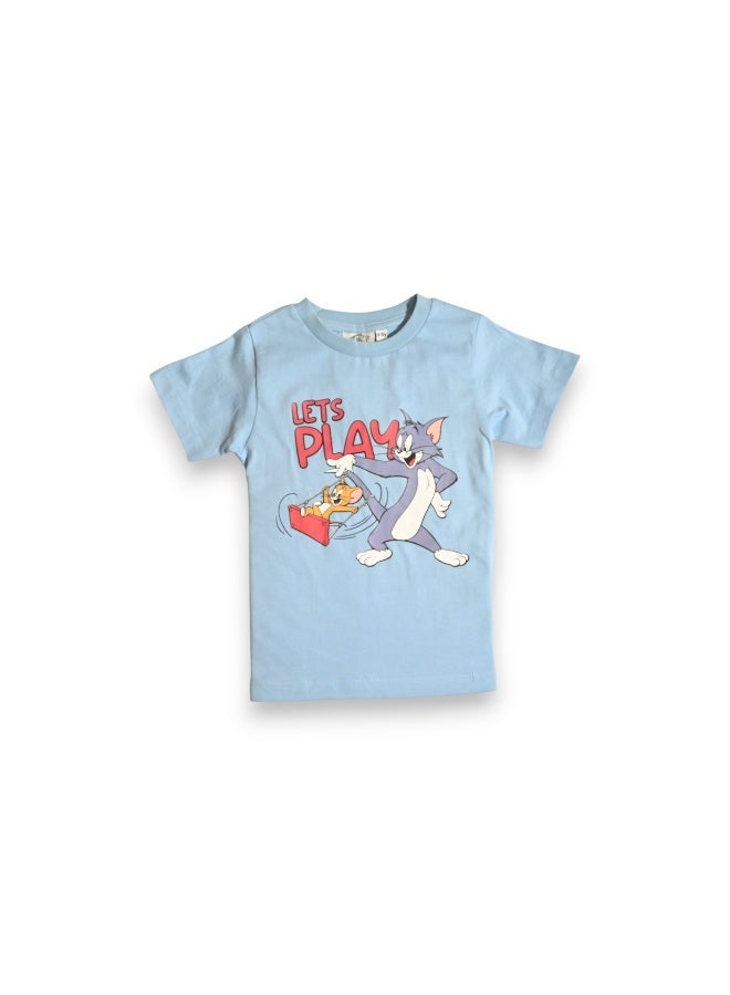 Tom And Jerry BOYS T-SHIRT & SHORT SET‬ - Image 2