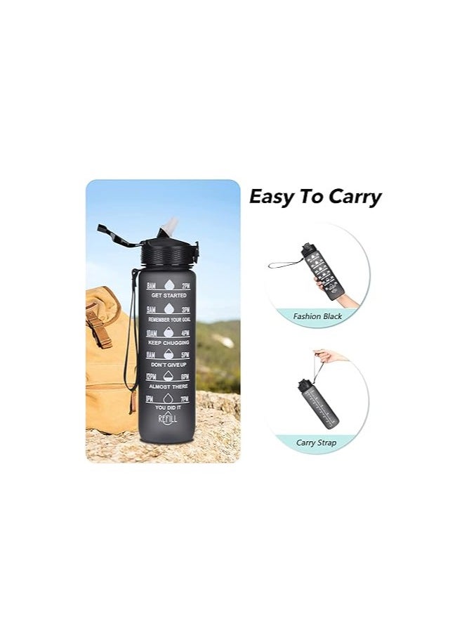 Motivational Water Bottle 900 ML With Time Marker   Straw multicolour 900 mlml - pzsku/ZF7FA630708DCE112F427Z/45/_/1729063481/1ecdd179-076c-4838-8718-a073af8195a9