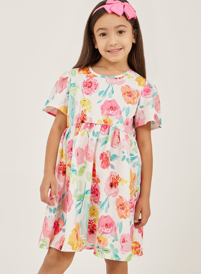 Styli Floral Print Dress  - Image 2