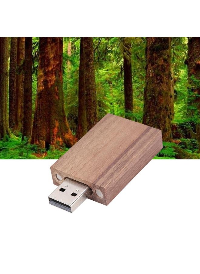 Thoraya Walnut Wooden Shell USB 2.0 Flash Memory Drive Storage Stick With Box U Disk 32GB  - Image 4