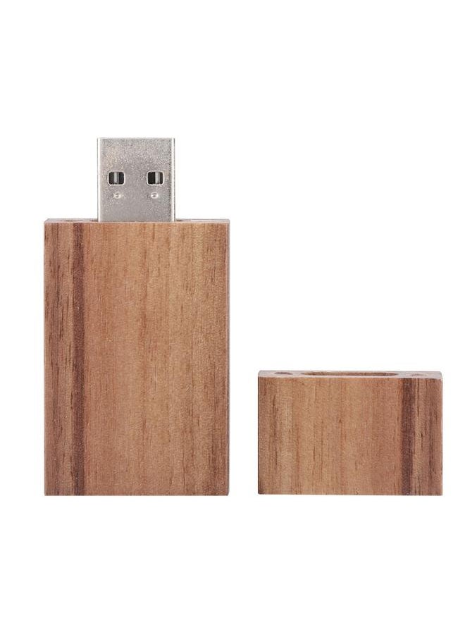 Thoraya Walnut Wooden Shell USB 2.0 Flash Memory Drive Storage Stick With Box U Disk 32GB  - Image 2