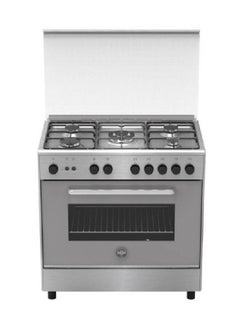 Gas Oven - 80*50 cm - 5 Burners -Oven Capacity 92 Litres - Steel - Full Safety - Made in Italy - FM85C31X