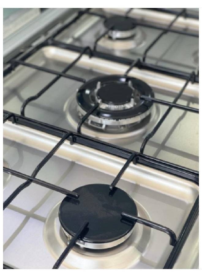 LA GERMANIA - Gas Oven - 80*50 cm - 5 Burners -Oven Capacity 92 Litres - Steel - Full Safety - Made in Italy - FM85C31X - Image 1