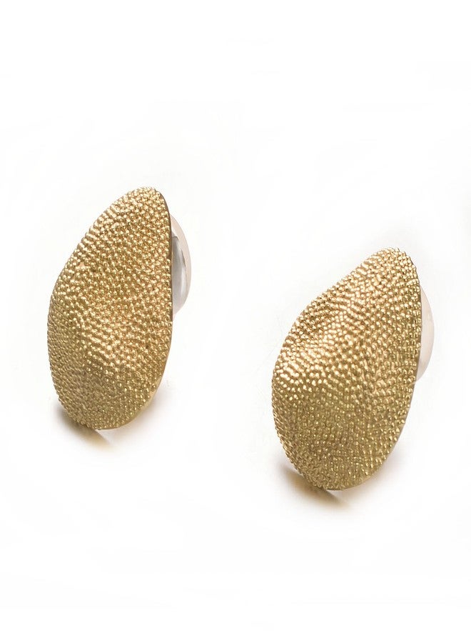 Yoursfs Gold Teardrop Clip On Earrings for Women Hypoallergenic Pressure Earrings Non-pierced 18K Gold Plated Earring - Image 5