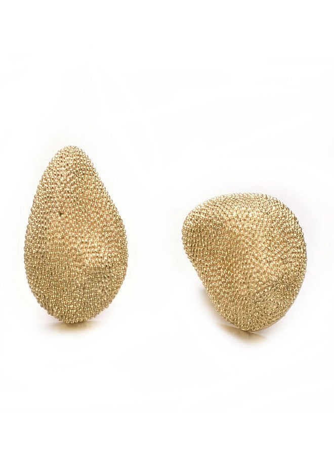 Yoursfs Gold Teardrop Clip On Earrings for Women Hypoallergenic Pressure Earrings Non-pierced 18K Gold Plated Earring - Image 4