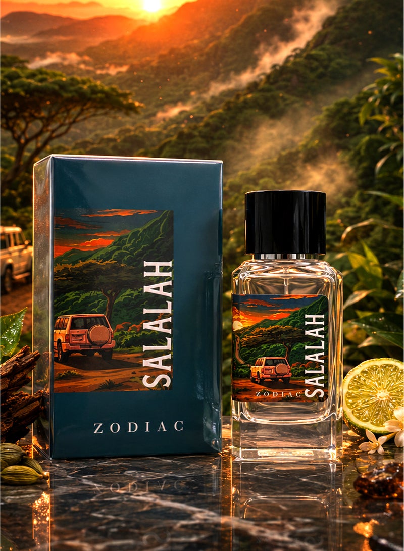Zodiac Salalah Eau De Perfume 100ml | Long Lasting Perfume for Men & Women with Oud, Aromatic, Leather & Amber Fragrance | Best Perfume for gift your loved one - Image 1