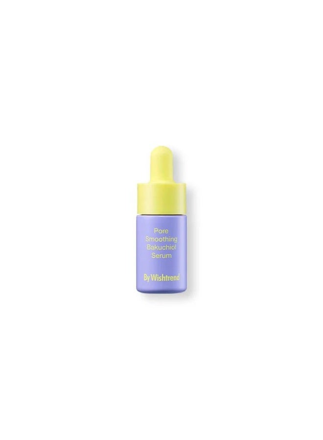 By Wishtrend Pore Smoothing Bakuchiol Serum  10ml,Pore Minimizer Enhanced with Bakuchiol & Niacinamide, Peptide, Increase production of Collagen Fiber, for saggy & enlarged pores - Image 1