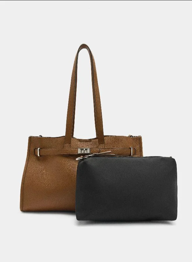 بارفوا حقيبة لابتوب بحجم 13" مع حقيبة قابلة للإزالة