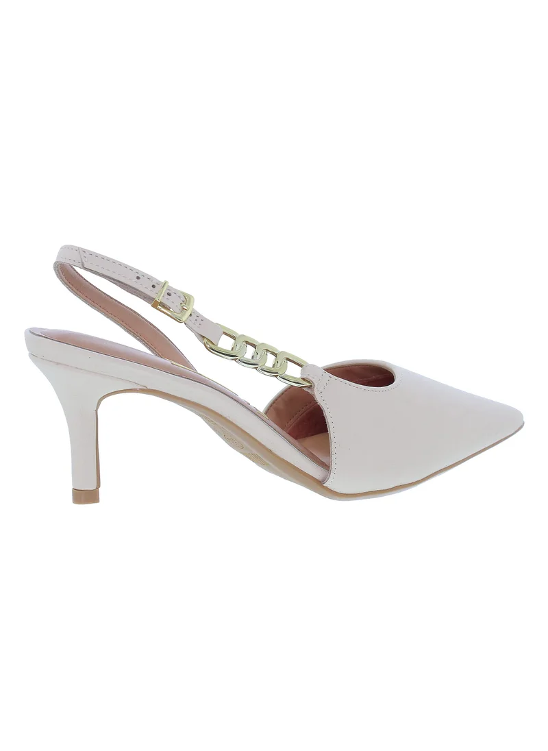 Vizzano Cream Vizzano Women’s Mid Heel Sandals – Stylish Everyday Wear with Comfortable Support for Women | Best Price UAE