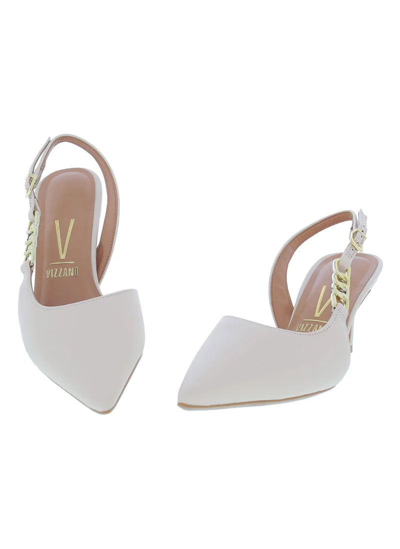 Vizzano Cream Vizzano Women’s Mid Heel Sandals – Stylish Everyday Wear with Comfortable Support for Women | Best Price UAE