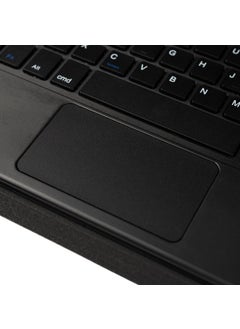 BBS Teknoloji Grup BBS Technology Group Apple iPad Air 11 2024 Zore Border Keyboard Bluetooth Connected Stand Keyboard Tablet Case-Black  - Image 3