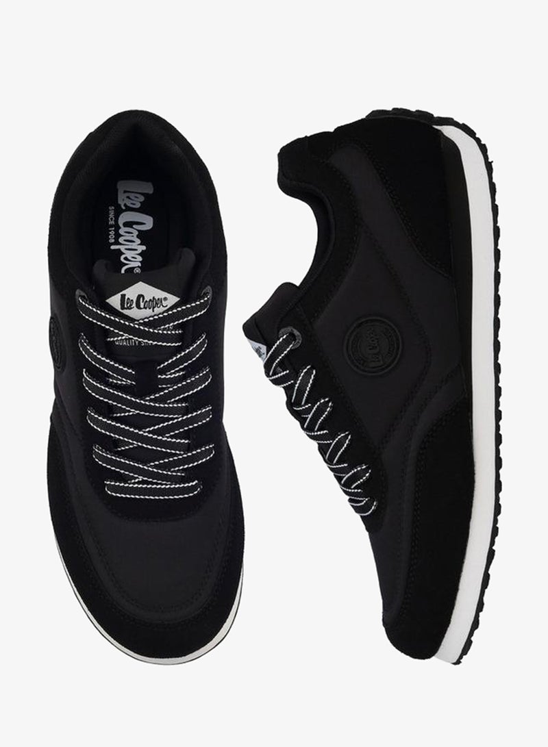 Lee Cooper Lace-Up Ankle School Sneakers - Image 1