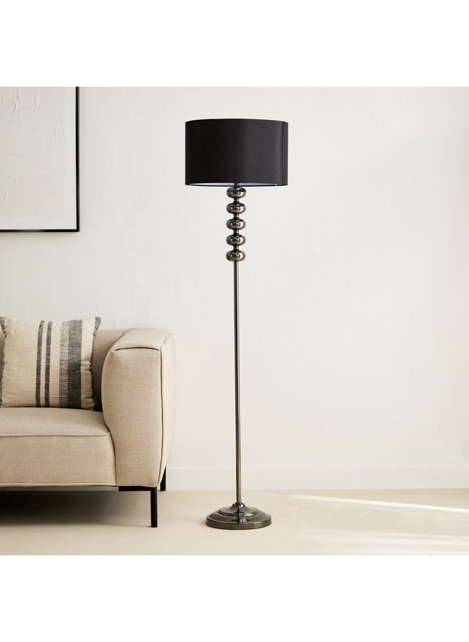 Home Box Deme Armel Metal Floor Lamp with Fabric Shade 40 x 162 x 40 cm 