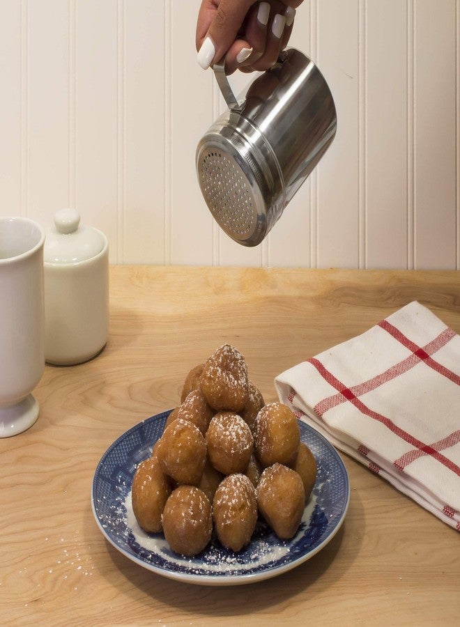 Mrs. Anderson's Baking Mrs. Anderson’s Baking Dredger Flour Duster with Handle, Stainless Steel, 9-Ounce Capacity - Image 2